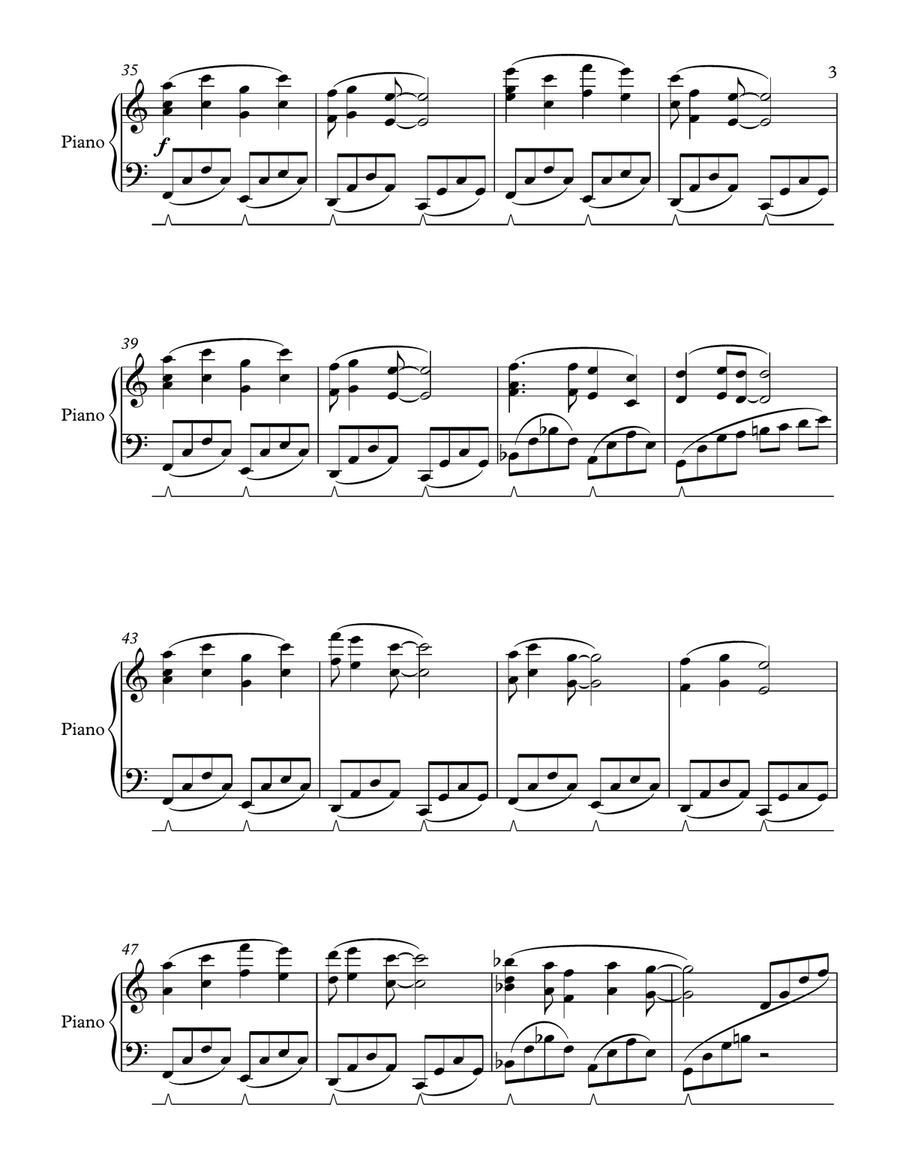 These Are More Than Memories Piano Solo scores gallery preview page 3