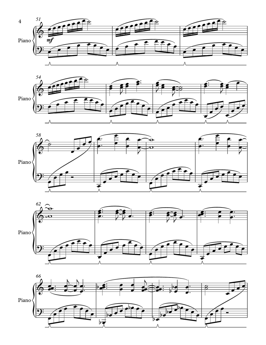 These Are More Than Memories Piano Solo scores gallery preview page 4