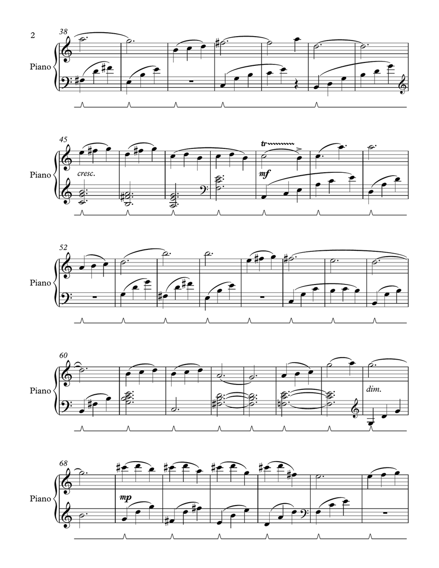 Waltz of the Sirens Waltz of the Sirens Piano Solo scores gallery preview page 2