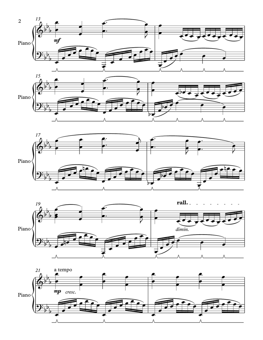 We Will Rise Once More We Will Rise Once More Piano Solo scores gallery preview page 2