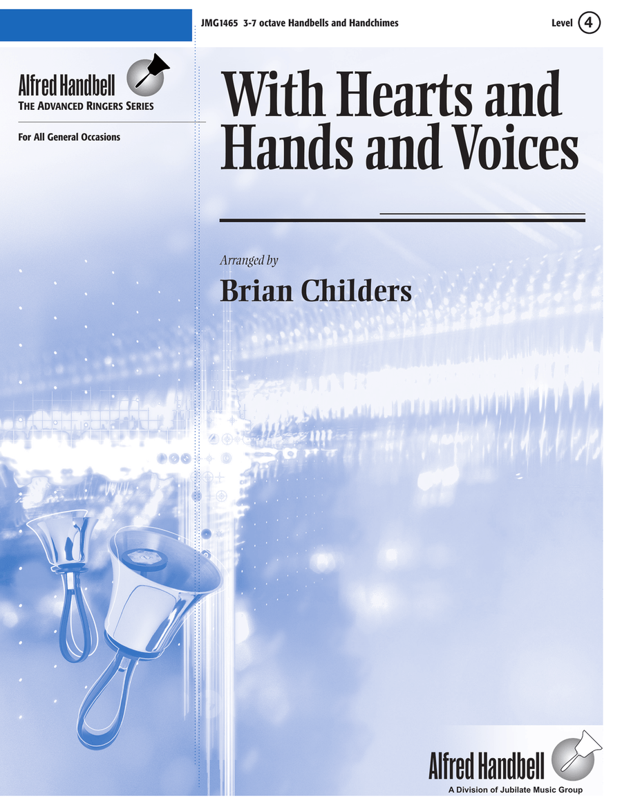 With Hearts and Hands and Voices Handbell Choir scores gallery preview page 1