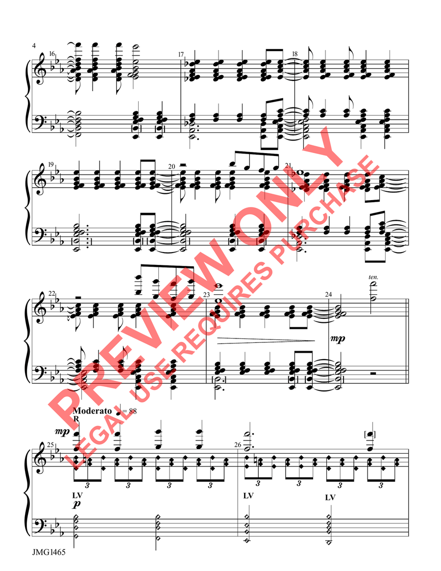 With Hearts and Hands and Voices Handbell Choir scores gallery preview page 4