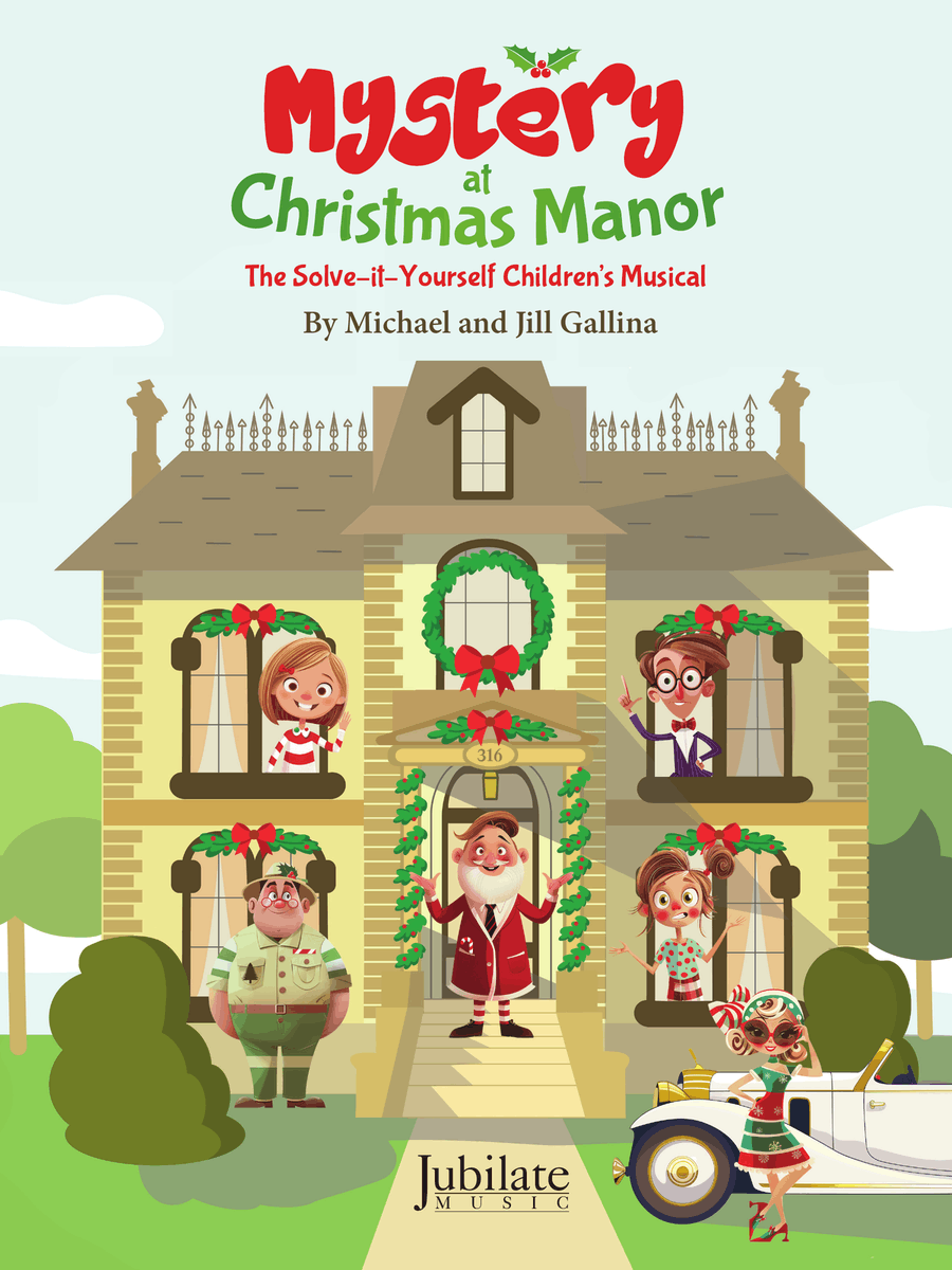 Mystery at Christmas Manor - Director's Score Teacher Editions scores gallery preview page 1