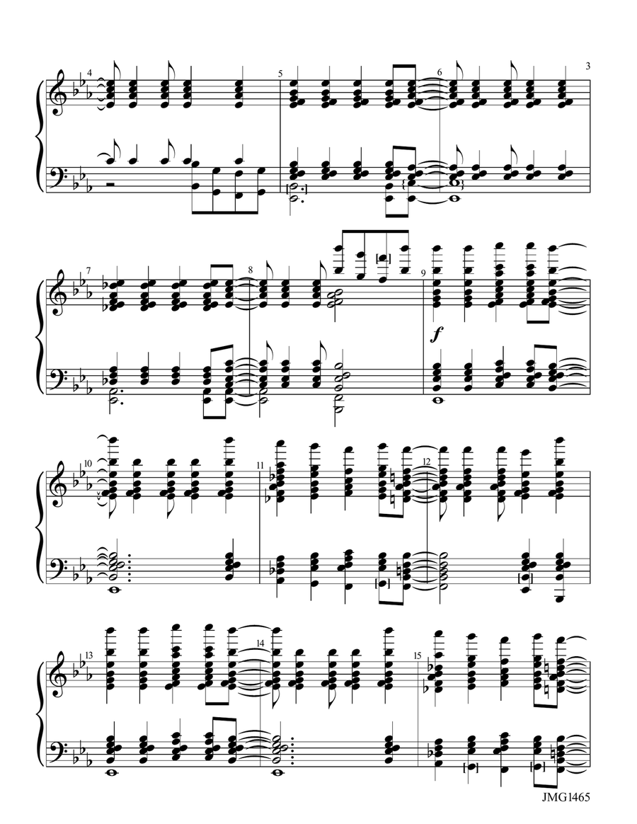 With Hearts and Hands and Voices Handbell Choir scores gallery preview page 3
