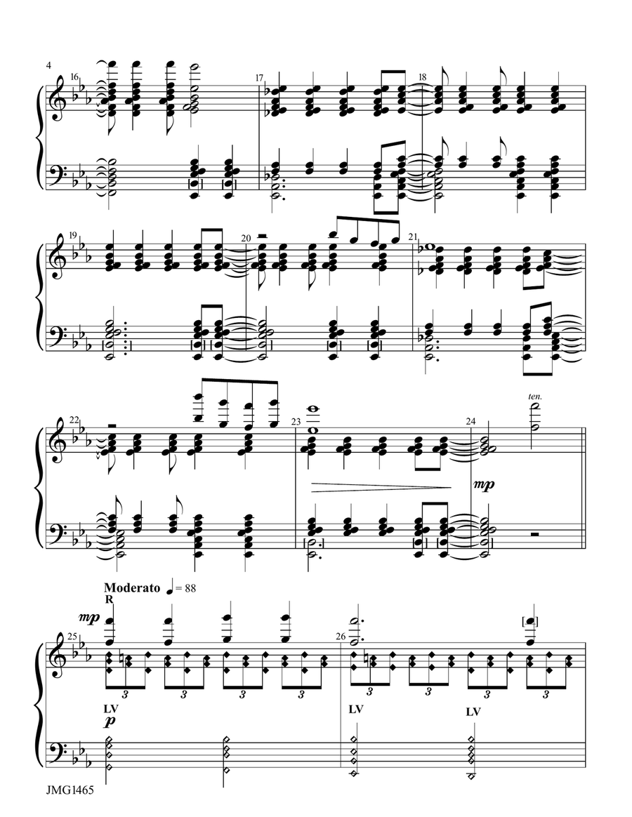 With Hearts and Hands and Voices Handbell Choir scores gallery preview page 4