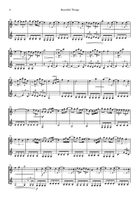 Beautiful Things Clarinet Duet scores gallery preview page 4