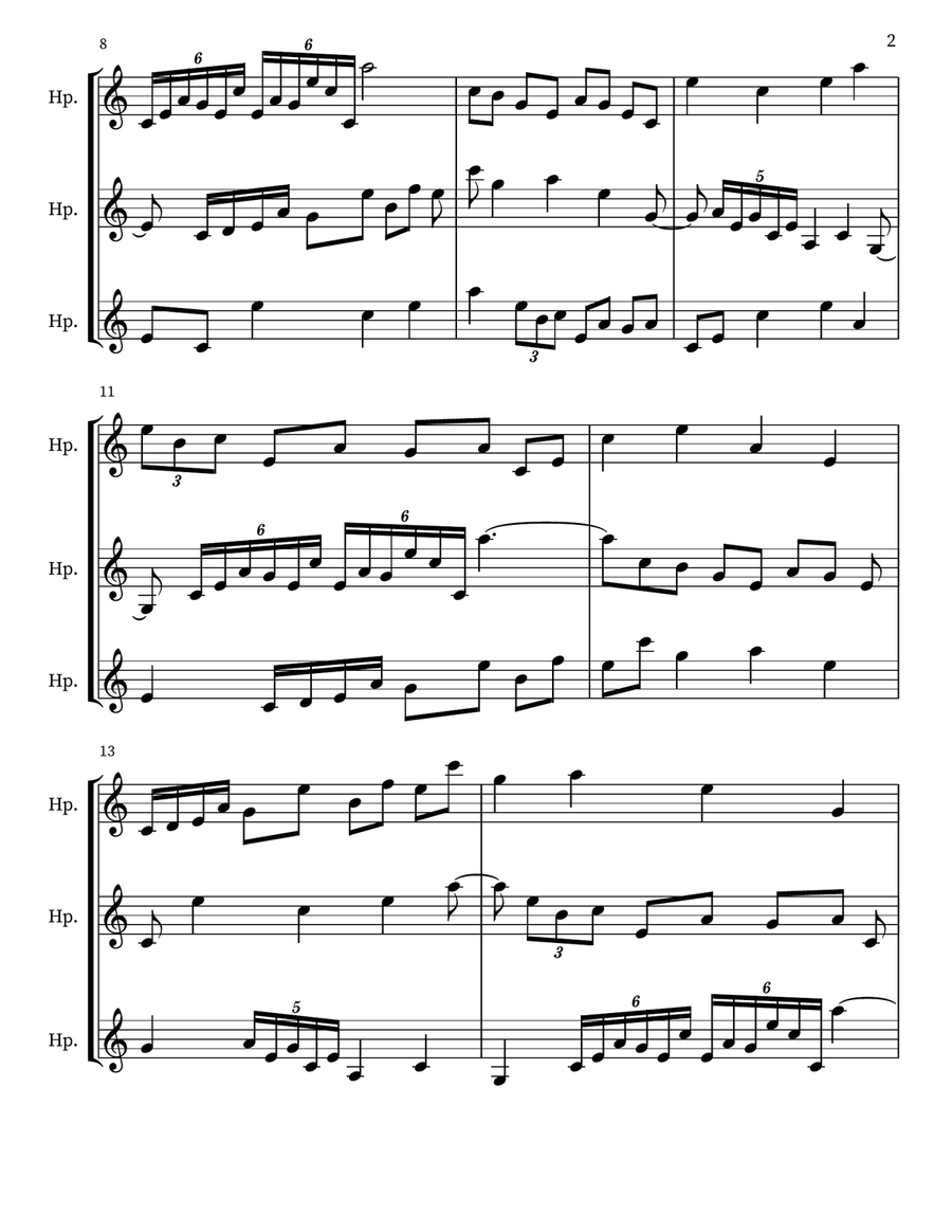 Prayerful Musing 62 Prayerful Musing 62 Small Ensemble scores gallery preview page 2