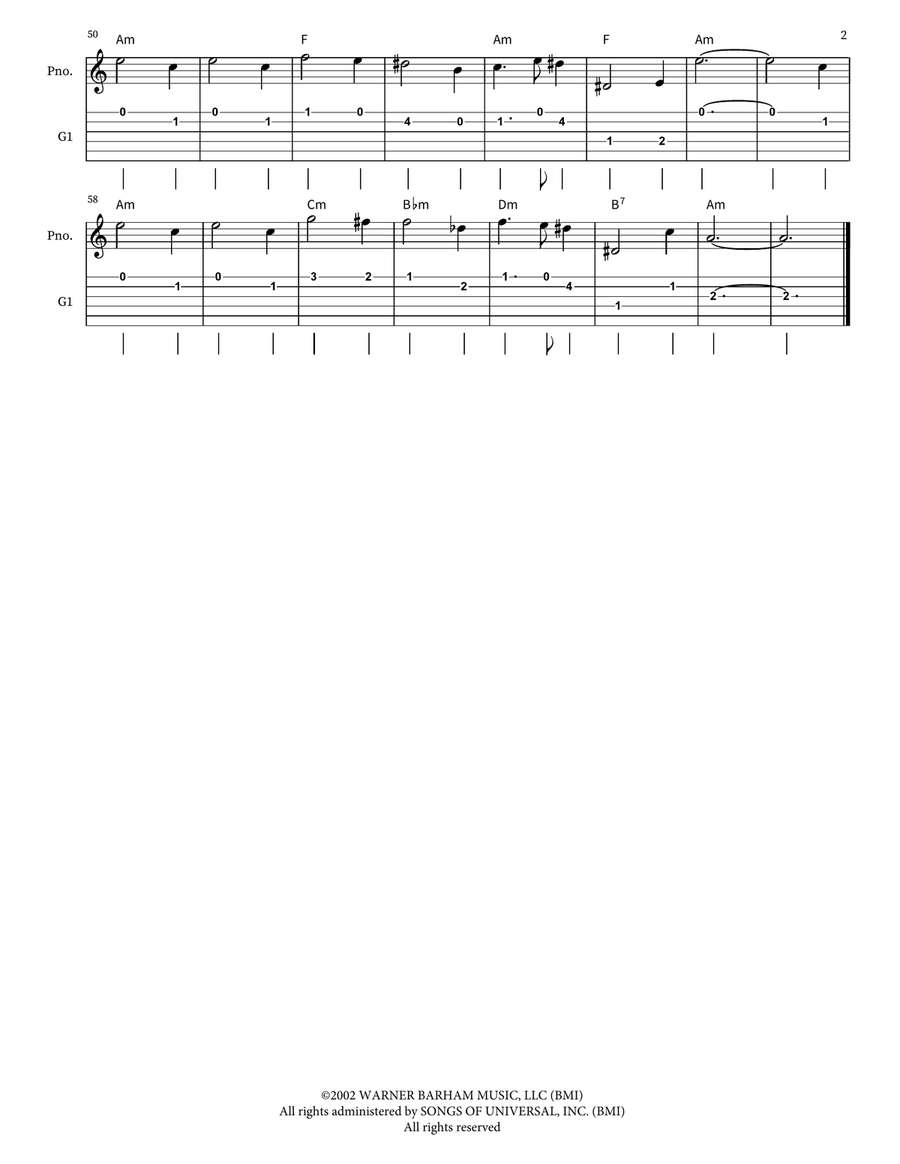 Harry Potter And The Prisoner Of Azkaban Guitar Ensemble scores gallery preview page 5