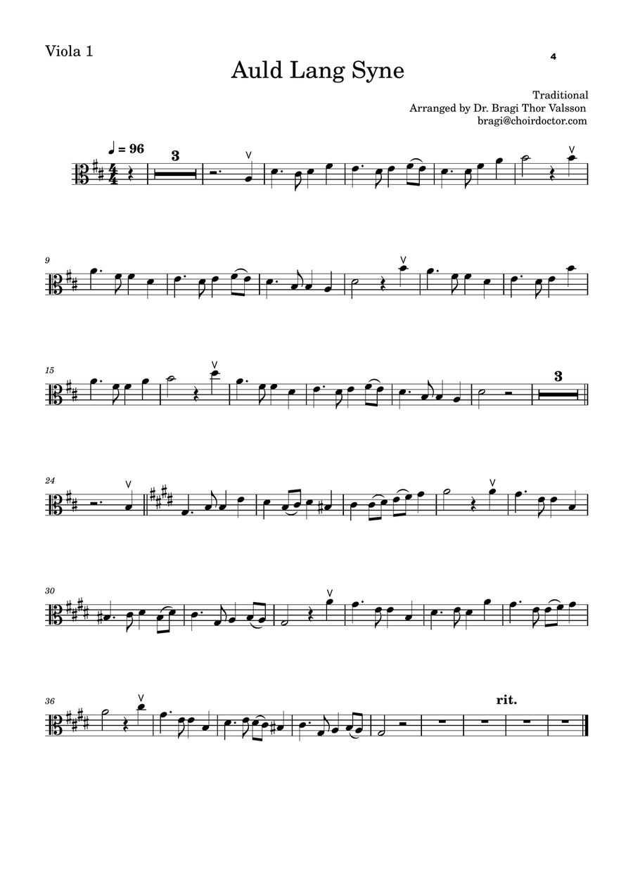 Five Christmas Songs for two Violas - volume 3 String Duet scores gallery preview page 5