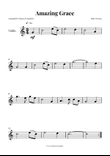 Amazing Grace - EASY PLAY Sheet Music