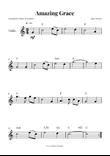 Amazing Grace - EASY PLAY Sheet Music