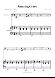 Amazing Grace - Trombone & Piano (Easy Arrangement)