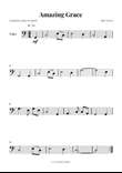 Title Amazing Grace - TUBA SOLO (Easy Sheet Music)
