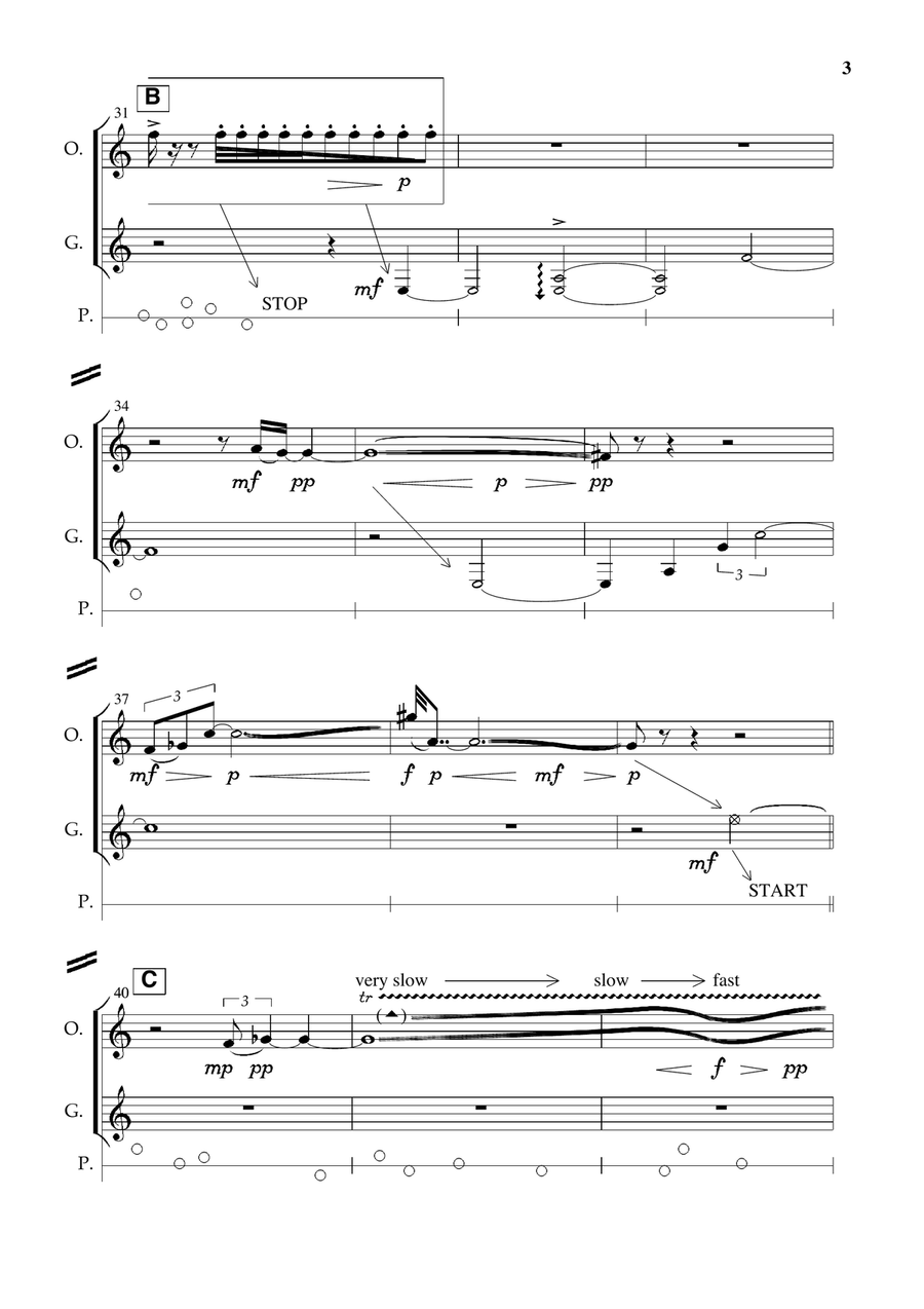 And the wind tells . . . Clarinet Duet scores gallery preview page 4