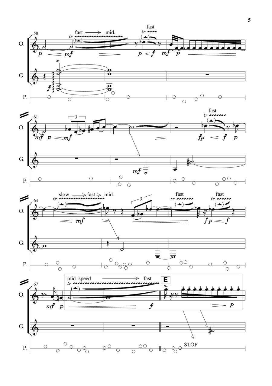 And the wind tells . . . Clarinet Duet scores gallery preview page 6