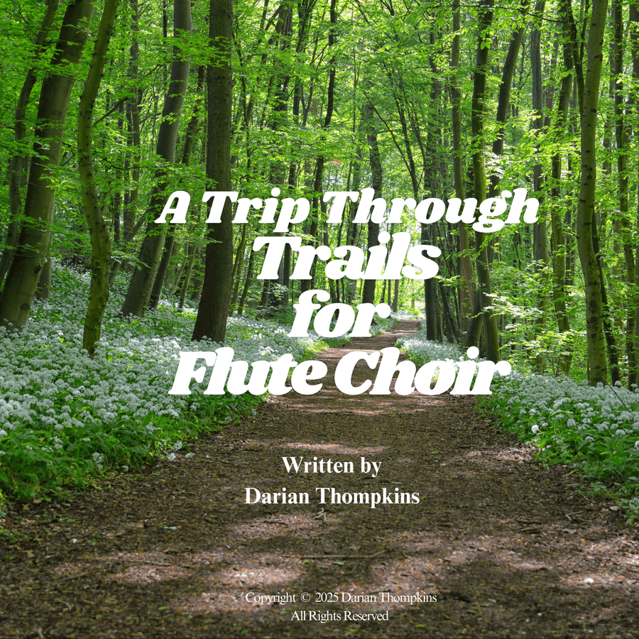 A Trip Through Trails for Flute Choir Flute Choir scores gallery preview page 1