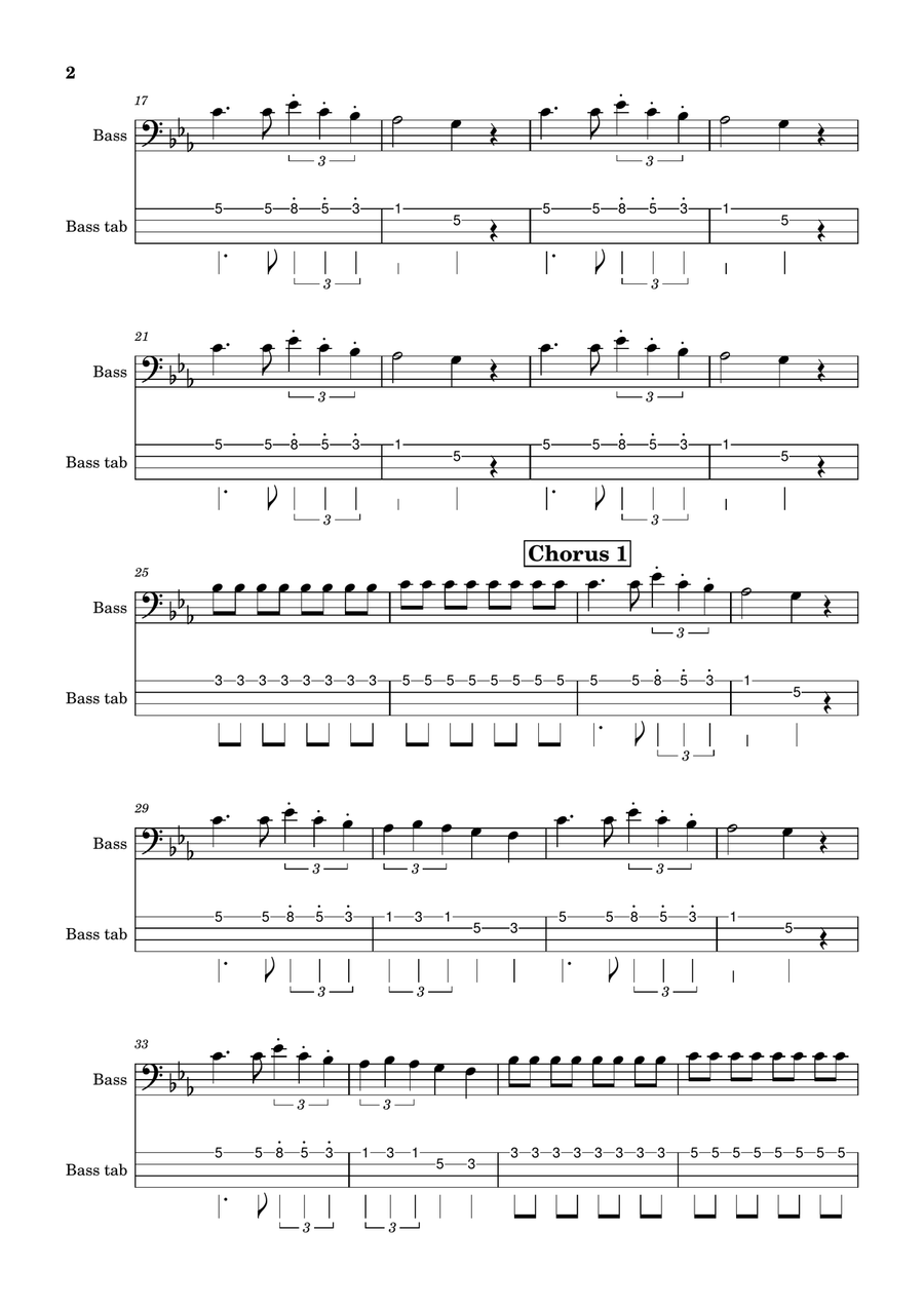 Seven Nation Army Seven Nation Army Acoustic Guitar scores gallery preview page 2
