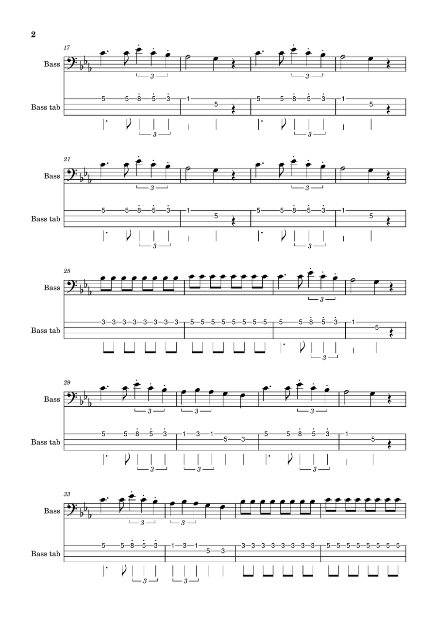 Seven Nation Army Seven Nation Army Acoustic Guitar scores gallery preview page 2