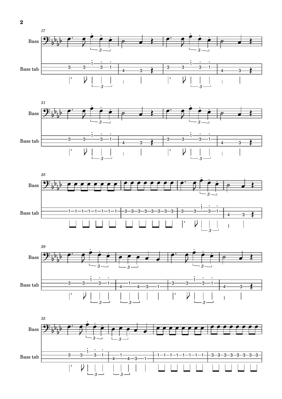 Seven Nation Army Seven Nation Army Acoustic Guitar scores gallery preview page 2