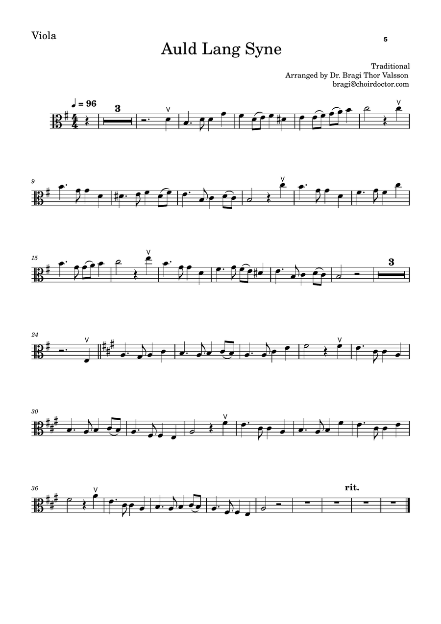 Five Christmas Songs for Violin and Viola - volume 3 String Duet scores gallery preview page 6