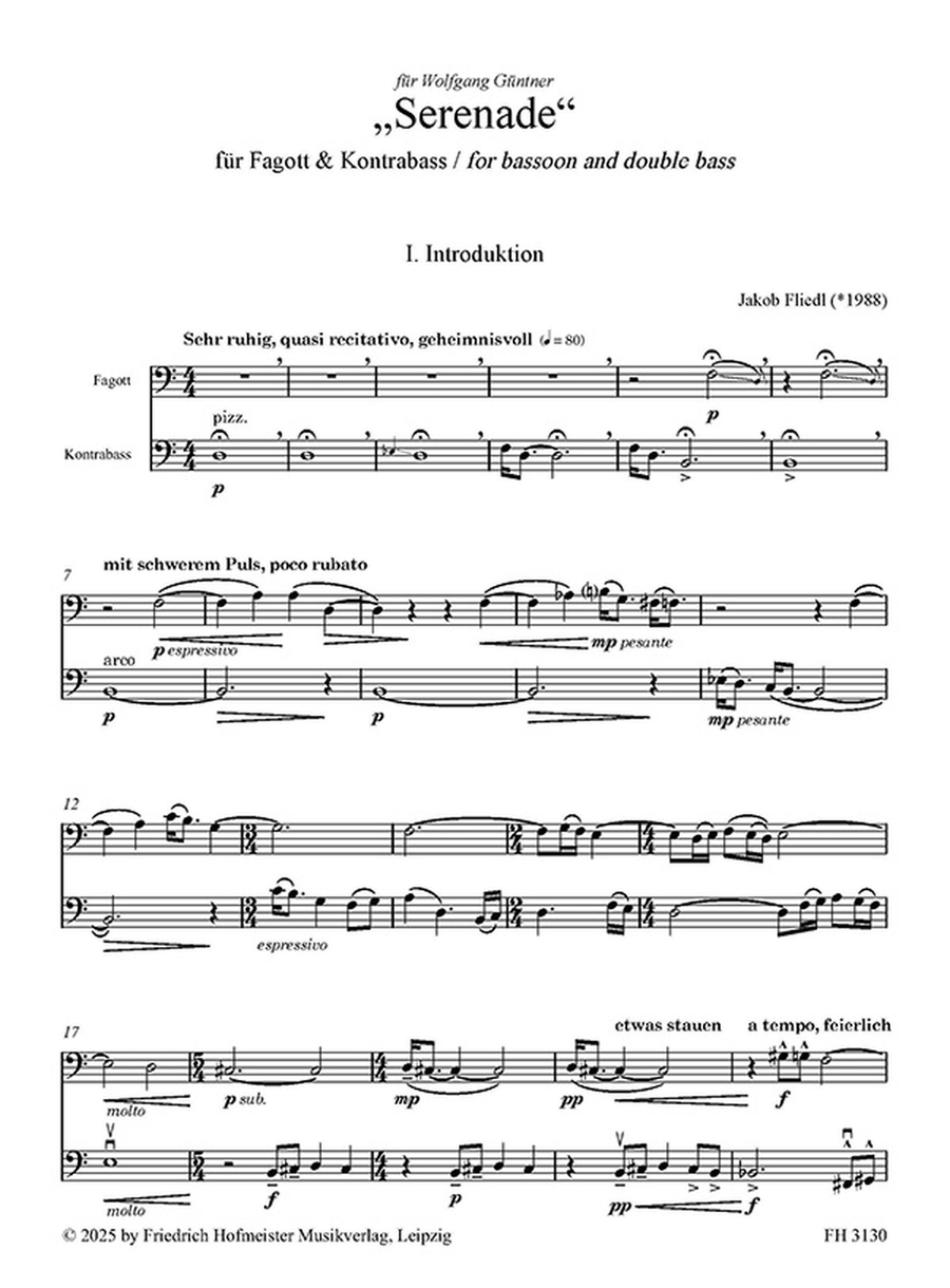 Serenade Serenade Bassoon scores gallery preview page 2