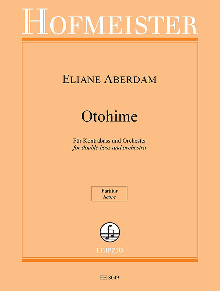 Otohime für Kontrabass und Orchester Orchestra scores gallery preview page 1