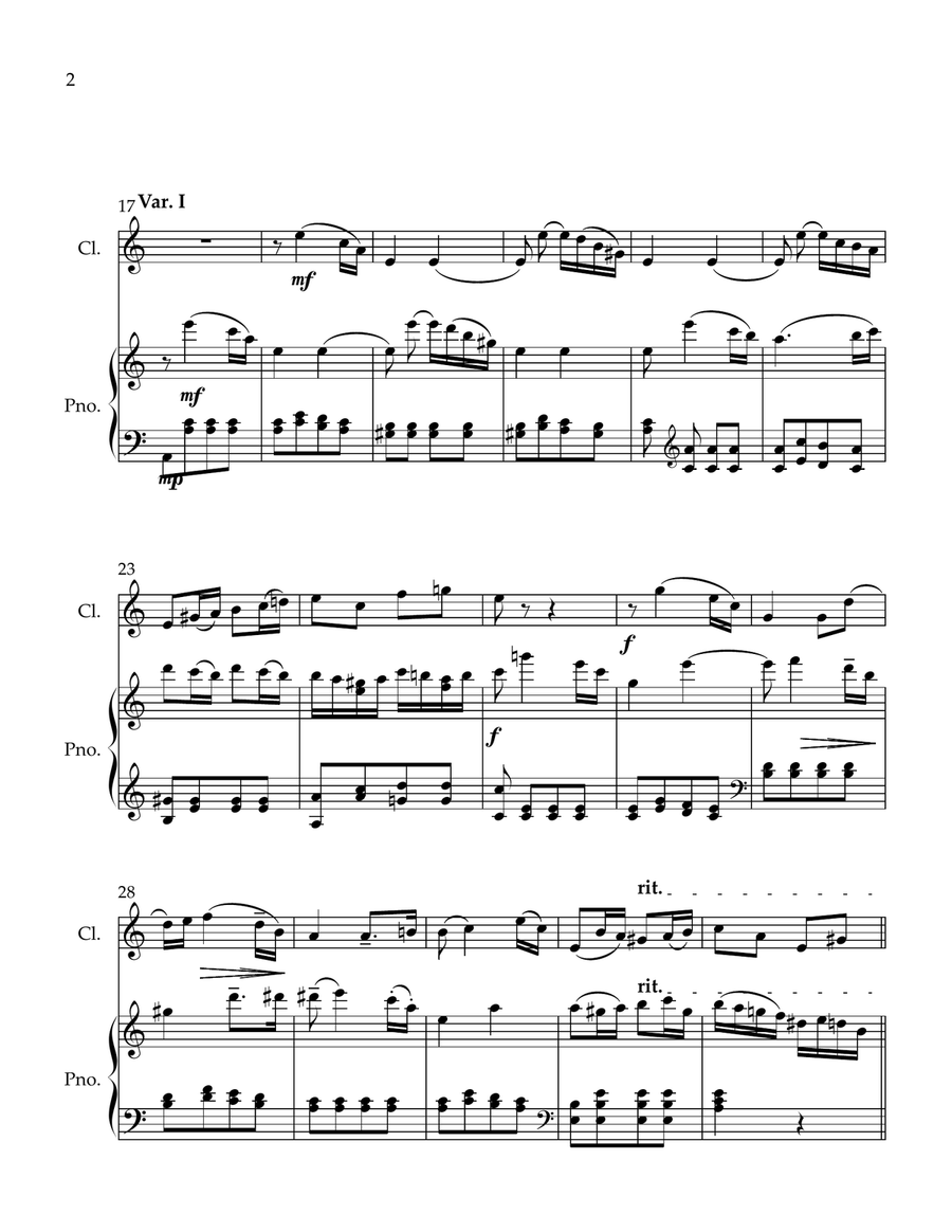 Six Variations op. 107 about 