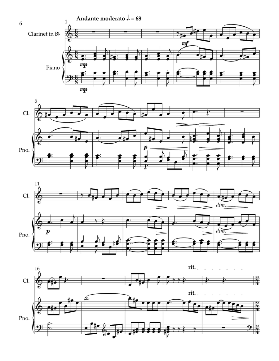Six Variations op. 107 about 