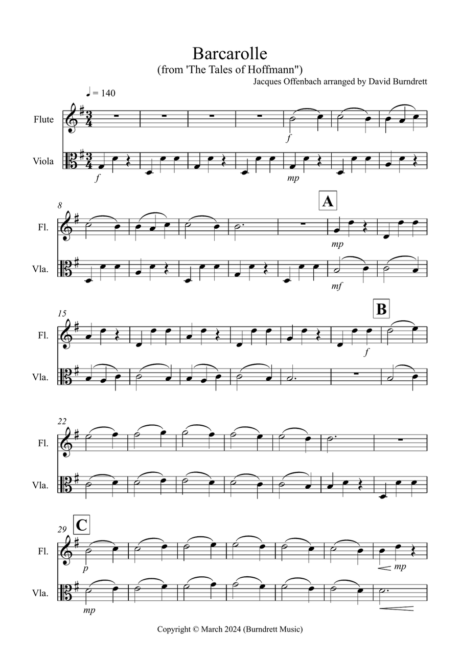 Barcarolle 