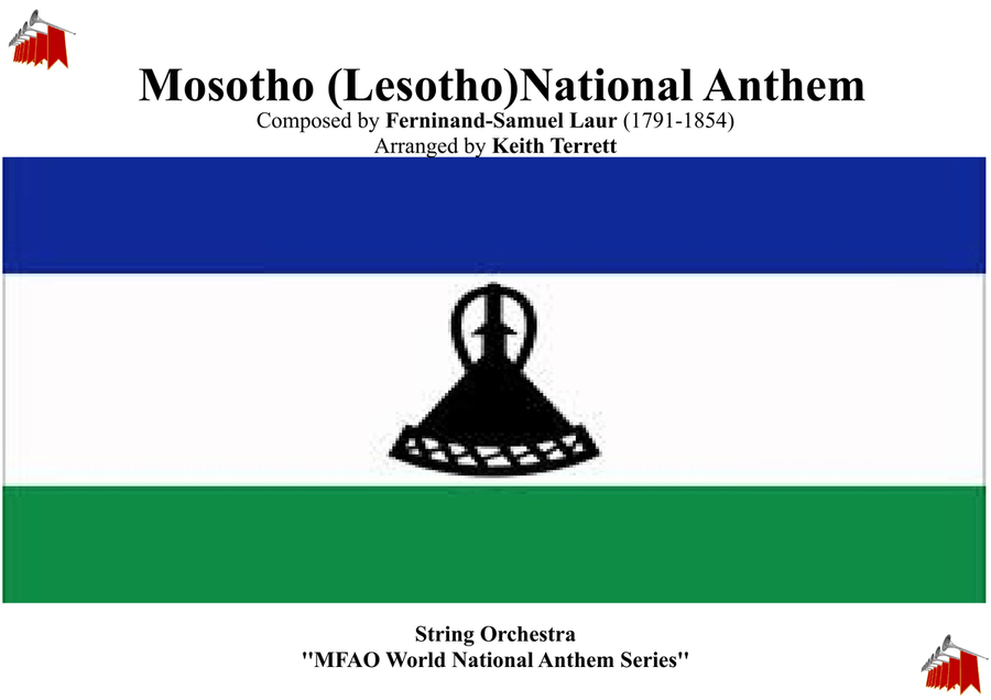 Mesotho (Lesotho) National Anthem for String Orchestra String Orchestra scores gallery preview page 1