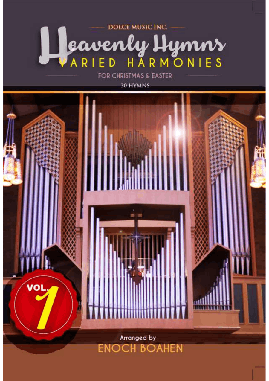 Heavenly Hymns Varied Harmonies Volume 1 Organ Solo scores gallery preview page 1