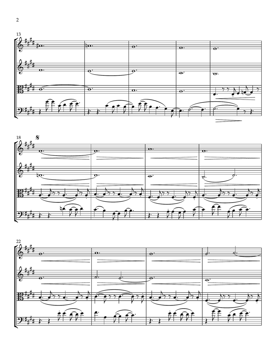 God Only Knows God Only Knows String Quartet scores gallery preview page 2
