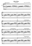 Clair de Lune, pour orgue (Clair de Lune , for organ)