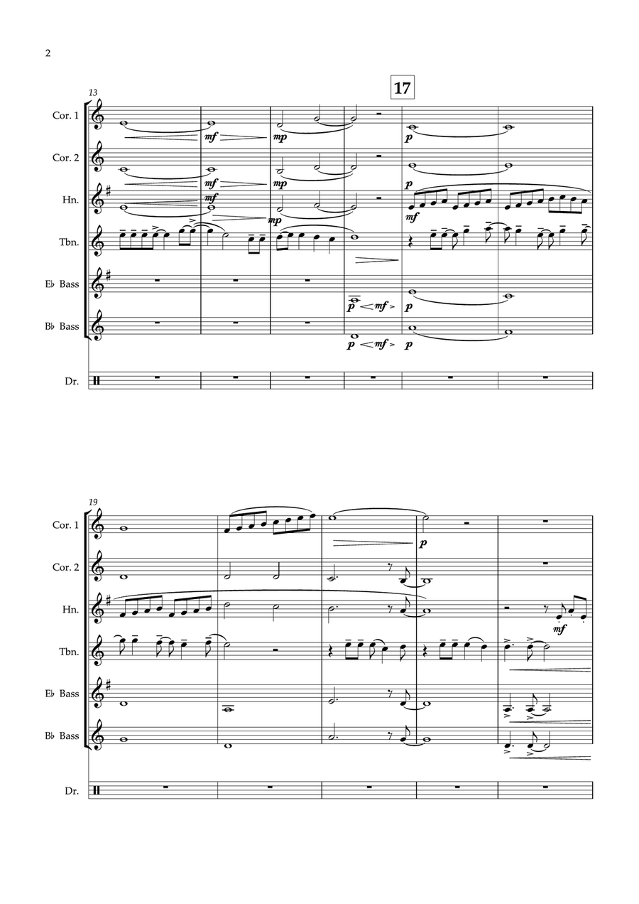Let It Go Let It Go Brass Quintet scores gallery preview page 2