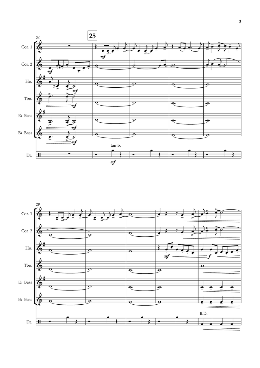 Let It Go Let It Go Brass Quintet scores gallery preview page 3
