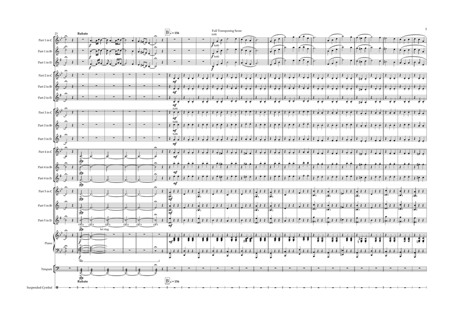 Merry-Go-Round Of Life Small Ensemble scores gallery preview page 3