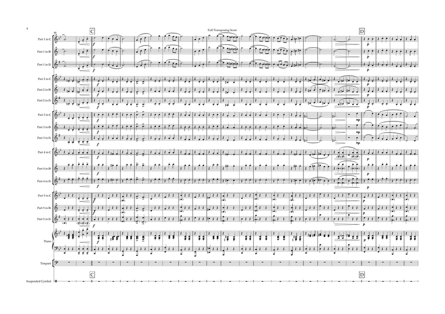 Merry-Go-Round Of Life Small Ensemble scores gallery preview page 4