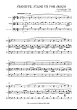 Stand up, stand up for Jesus (for string trio)