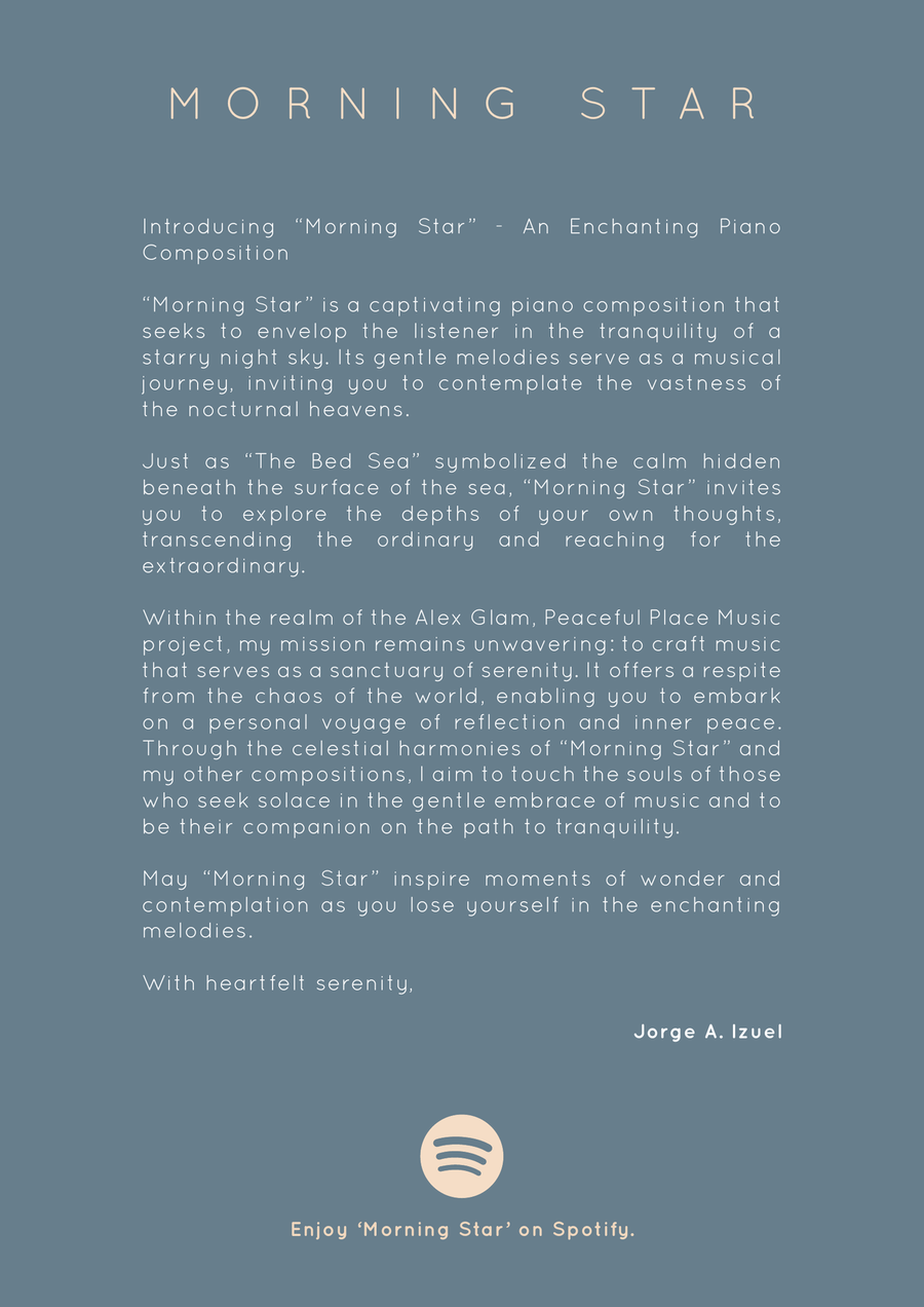 Morning Star Piano Solo scores gallery preview page 2