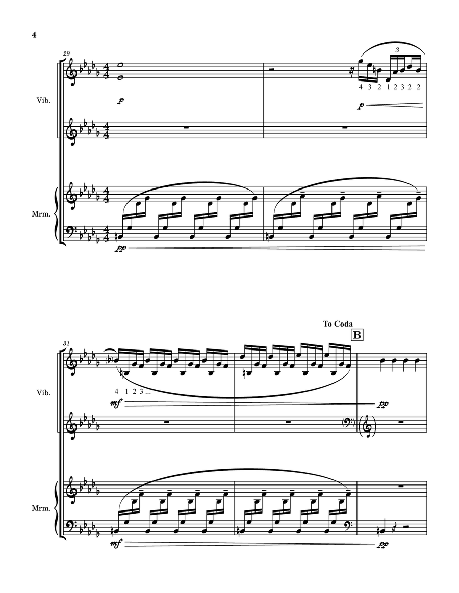 afterthought Chamber Music scores gallery preview page 4
