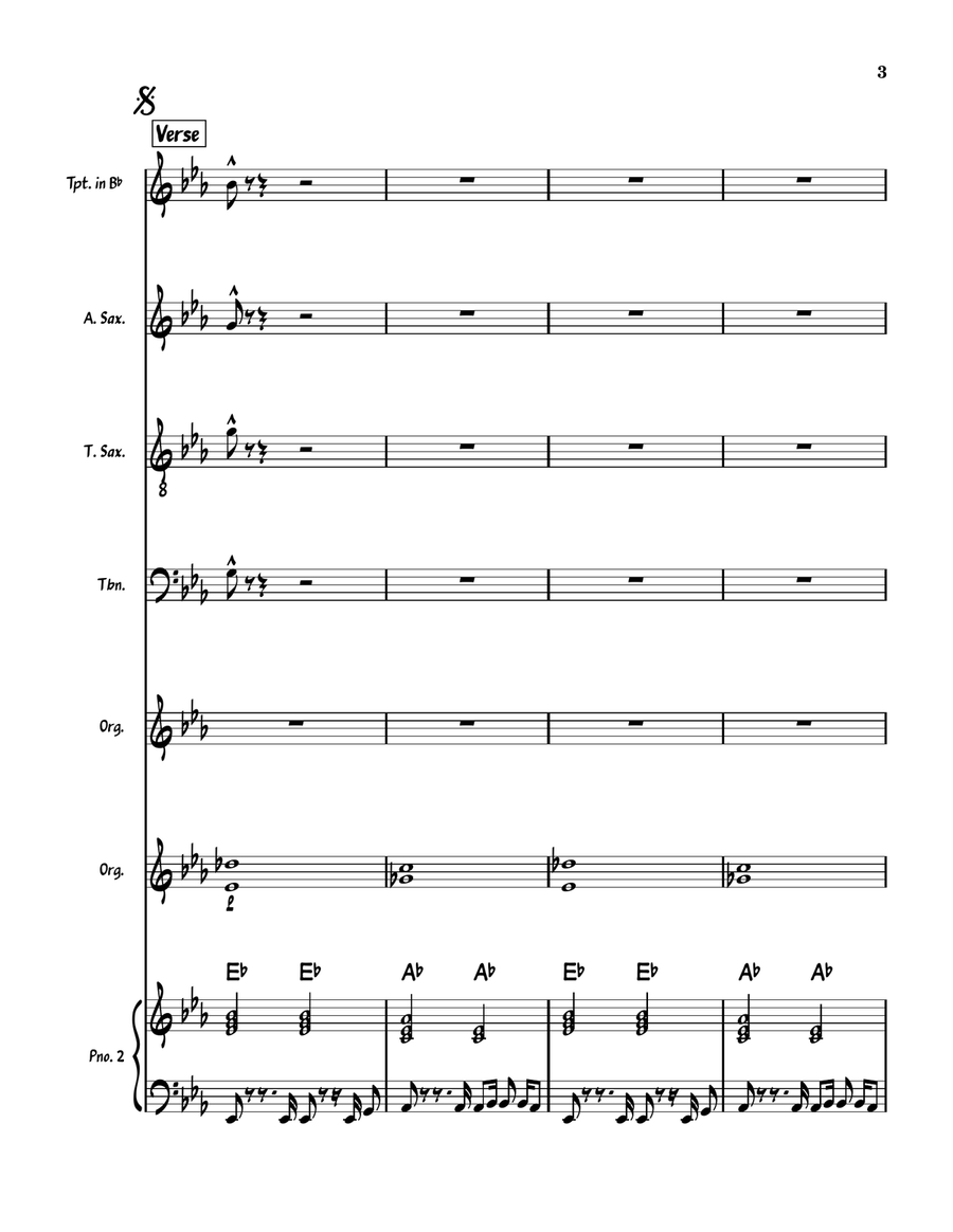 Mr. Big Stuff Jazz Ensemble scores gallery preview page 4