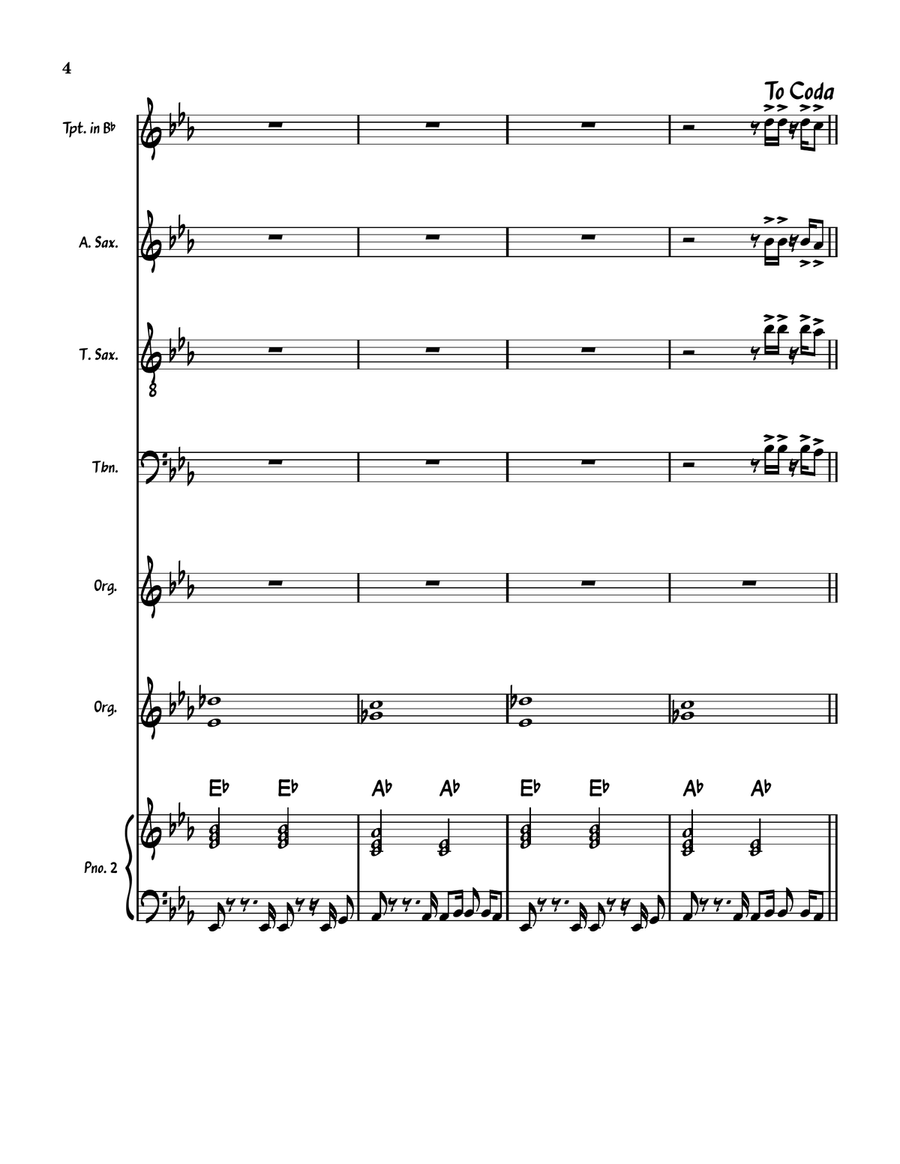 Mr. Big Stuff Jazz Ensemble scores gallery preview page 5
