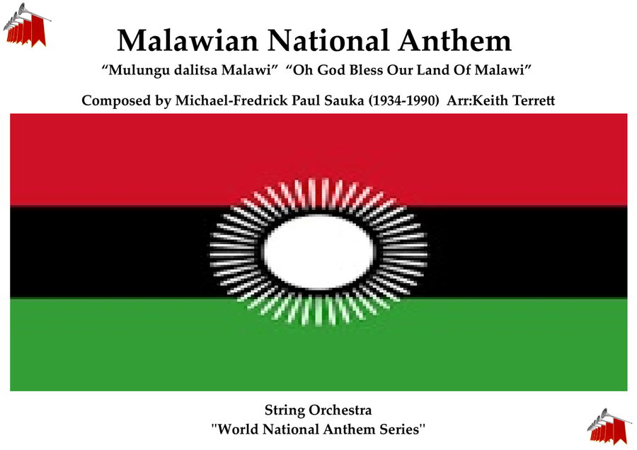 Malawian National Anthem for String Orchestra (World National Anthem Series) String Orchestra scores gallery preview page 1