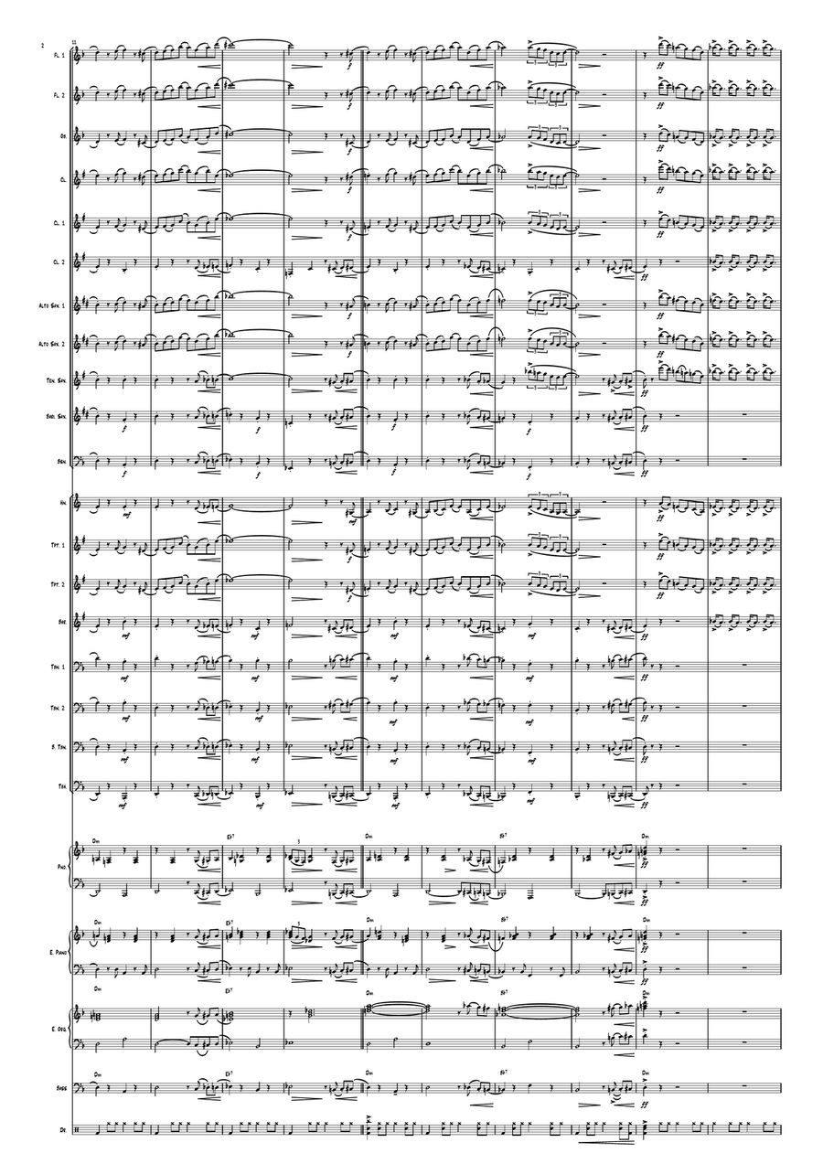 The Pink Panther Concert Band scores gallery preview page 2