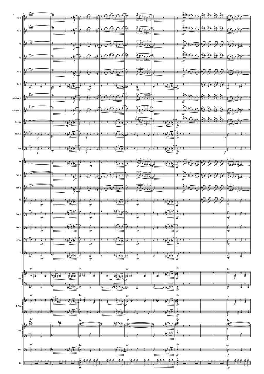The Pink Panther Concert Band scores gallery preview page 4