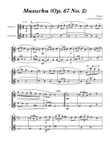 Mazurka (Op. 67 No. 2)