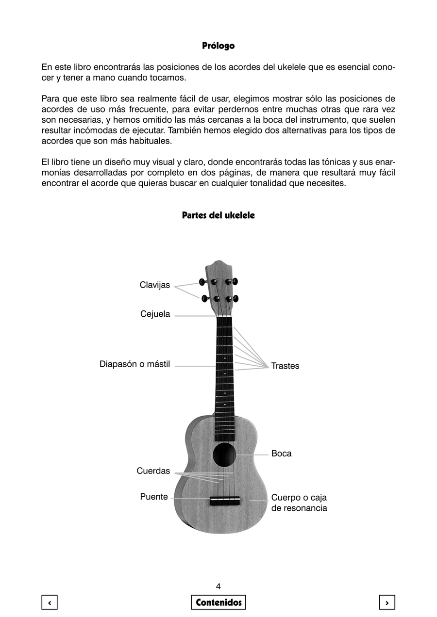 Detective de acordes Ukulele scores gallery preview page 5