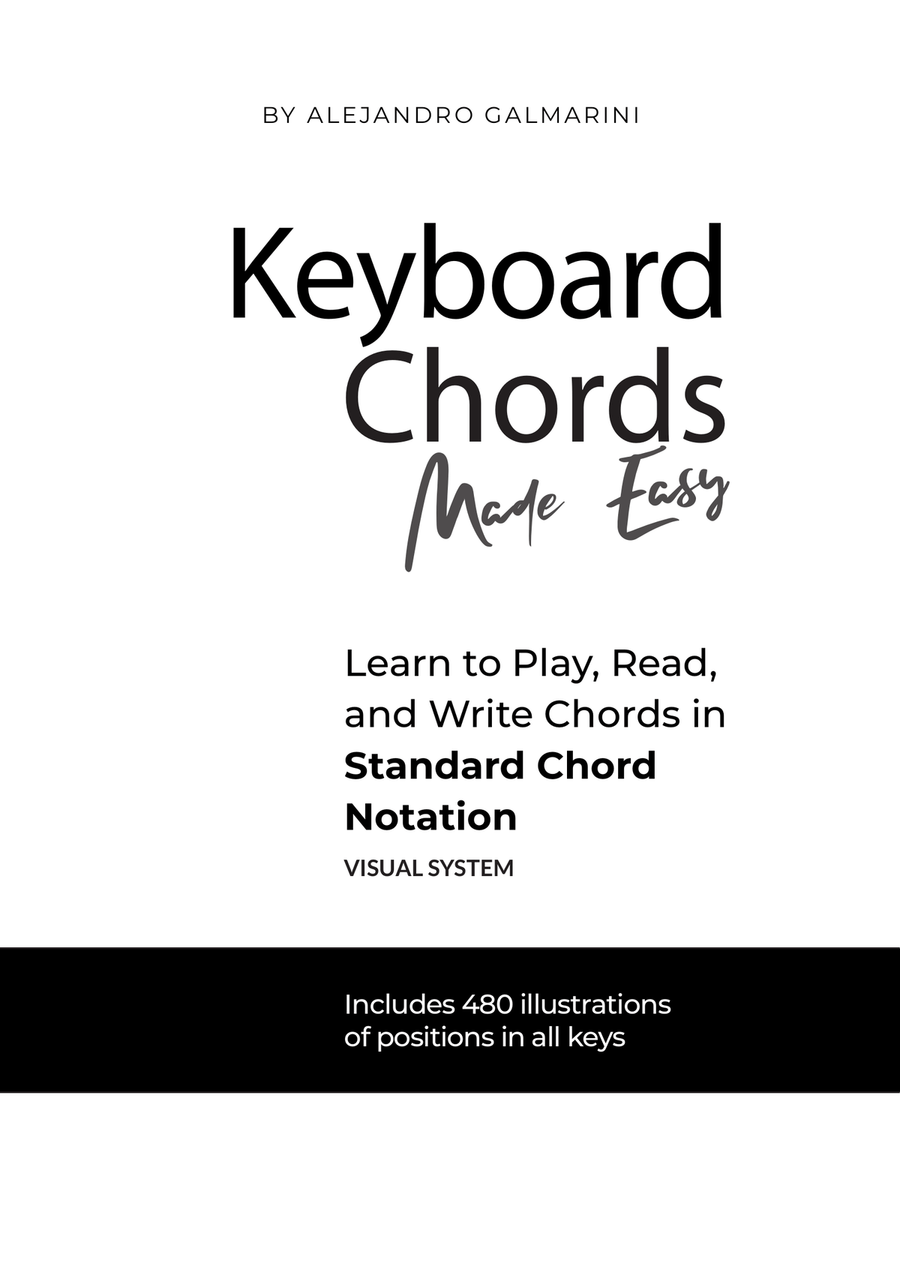 Keyboard Chords Made Easy Electronic Keyboard scores gallery preview page 2