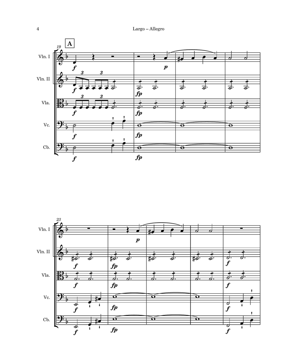 Piano Sonata No. 17 in d minor, Op. 31, No. 2, “Tempest” String Orchestra scores gallery preview page 6
