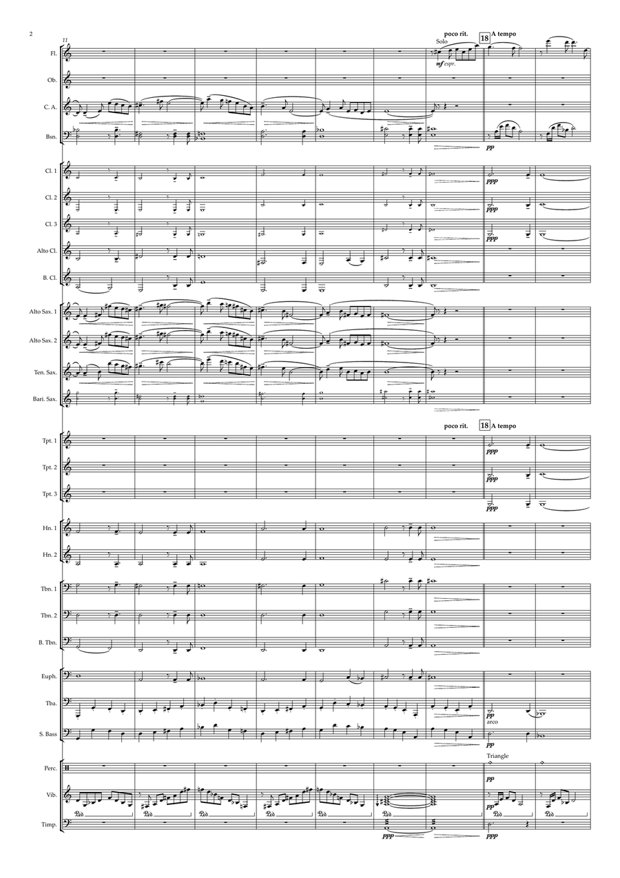 The Beyondness Of Things Concert Band scores gallery preview page 2